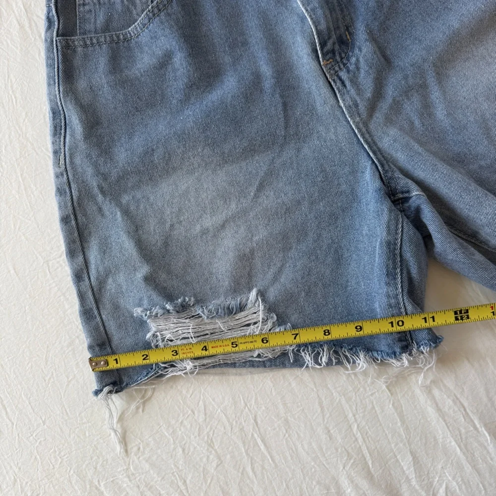Women's Relaxed Baggy Denim Shorts